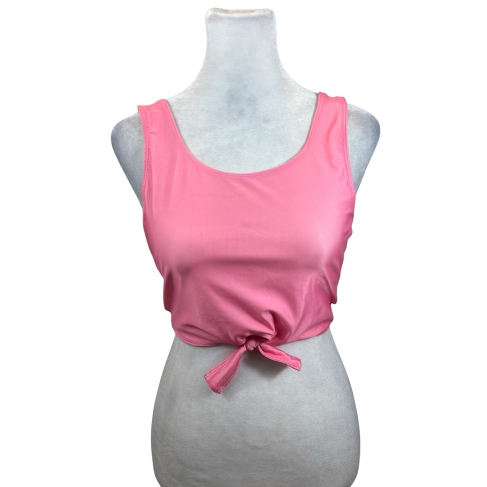 Ladies One Loved‎ Babe Pink Tie Front Bikini Top Size Small